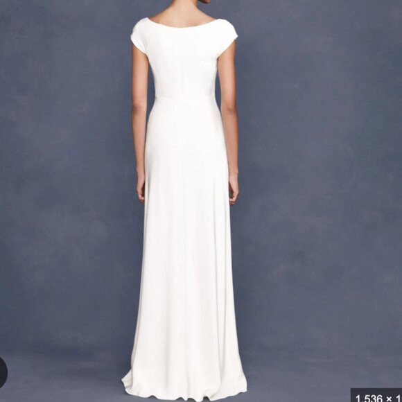 J. Crew Cecelia Ivory Dress Size 4 Women - Picture 5 of 11